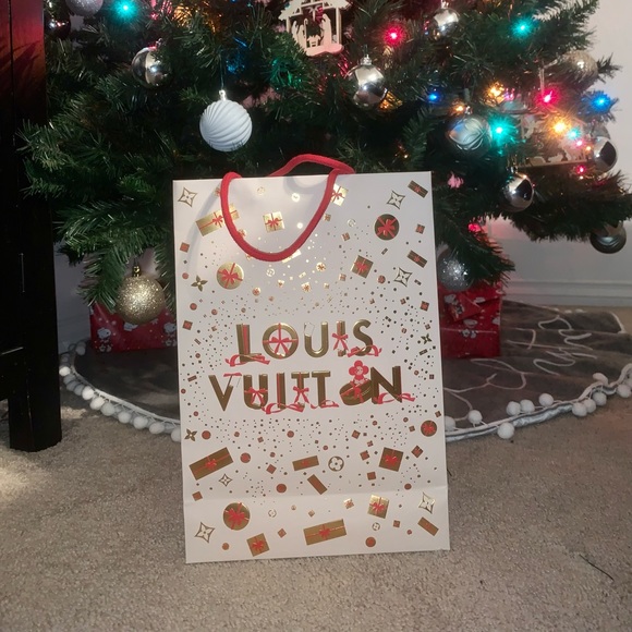 Louis Vuitton Christmas edition shopping bag and box - Picture 2 of 3